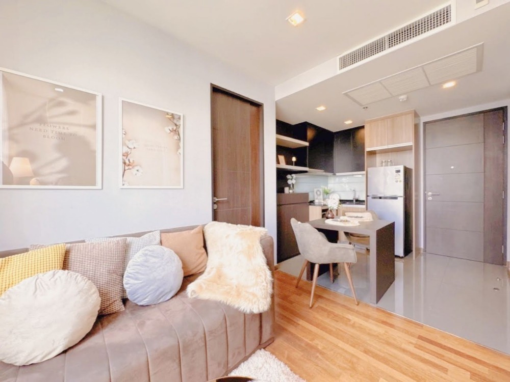 ให้เช่าคอนโดราชเทวี พญาไท : Minimal Style , Wish Signature Midtown Siam 1bed 34 Sqm Fullyfurnish 23,000-