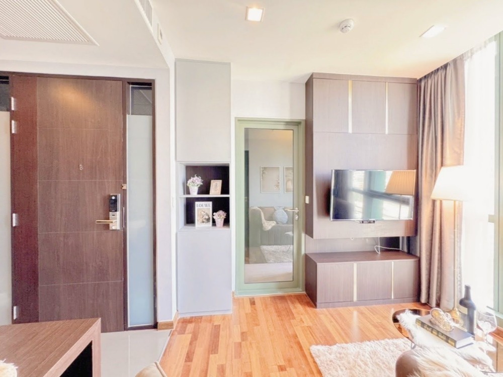 ให้เช่าคอนโดราชเทวี พญาไท : Minimal Style , Wish Signature Midtown Siam 1bed 34 Sqm Fullyfurnish 23,000-
