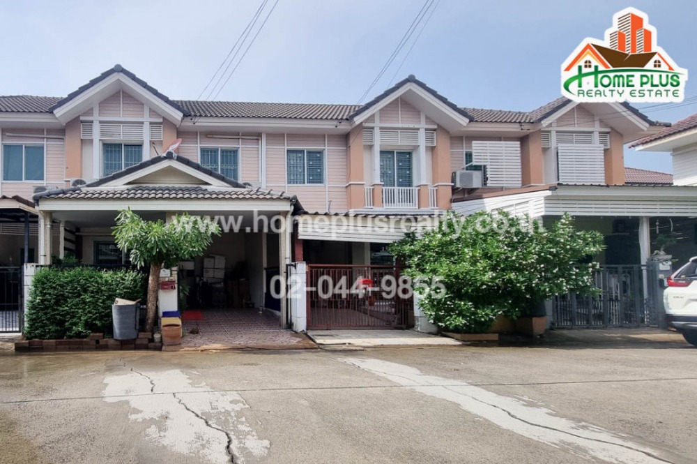 For SaleTownhomeNawamin, Ramindra : Pruksa Ville Project Phahonyothin-Saimai Between Soi Sai Mai 31-33 (near Wongsakorn Market)