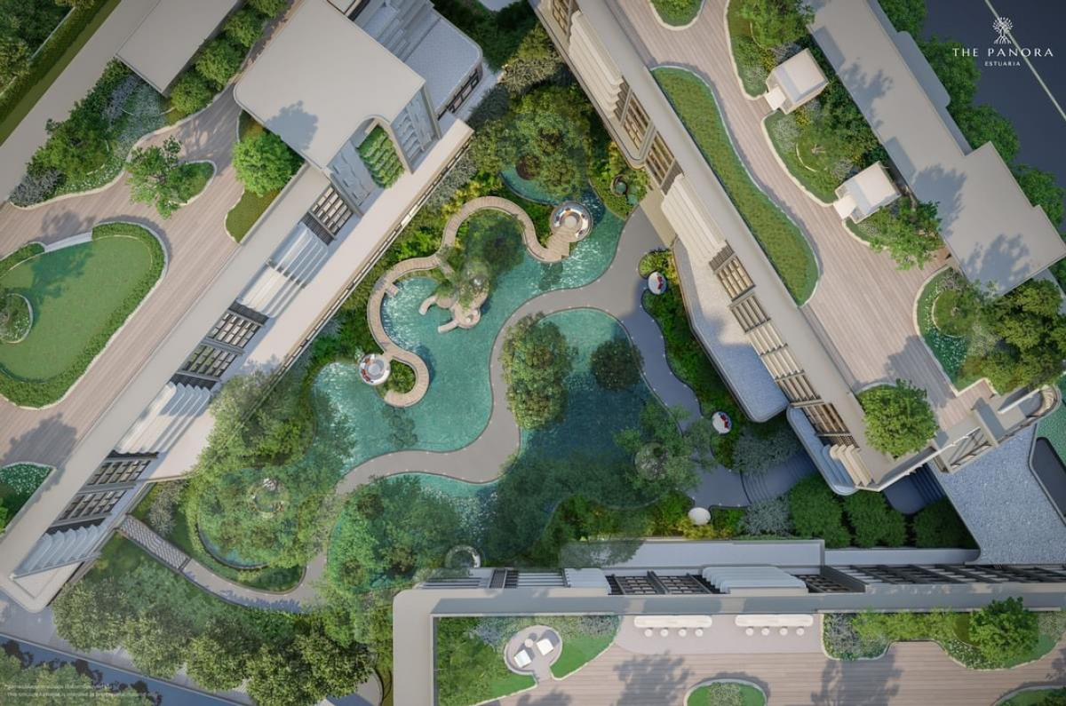 ขายคอนโดพัทยา บางแสน ชลบุรี สัตหีบ : New Project 𝐁𝐞𝐚𝐜𝐡𝐟𝐫𝐨𝐧𝐭 in Pattaya✨ 𝑷𝒓𝒆-𝑺𝒂𝒍𝒆 The Panora Estuaria Luxury Beachfront Condominium