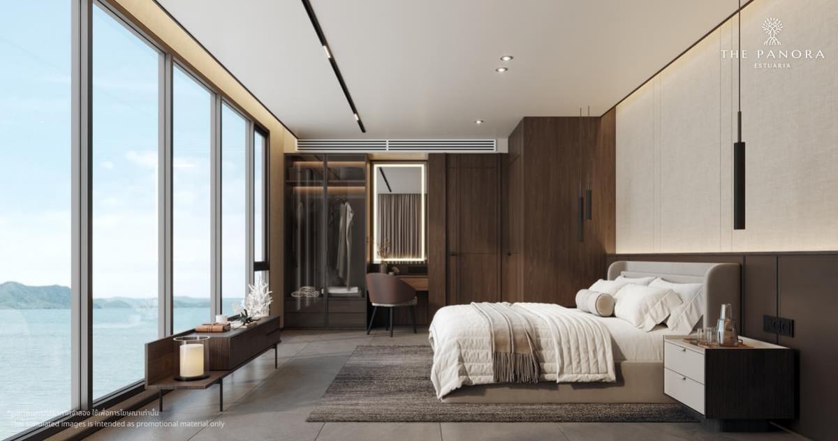 ขายคอนโดพัทยา บางแสน ชลบุรี สัตหีบ : New Project 𝐁𝐞𝐚𝐜𝐡𝐟𝐫𝐨𝐧𝐭 in Pattaya✨ 𝑷𝒓𝒆-𝑺𝒂𝒍𝒆 The Panora Estuaria Luxury Beachfront Condominium