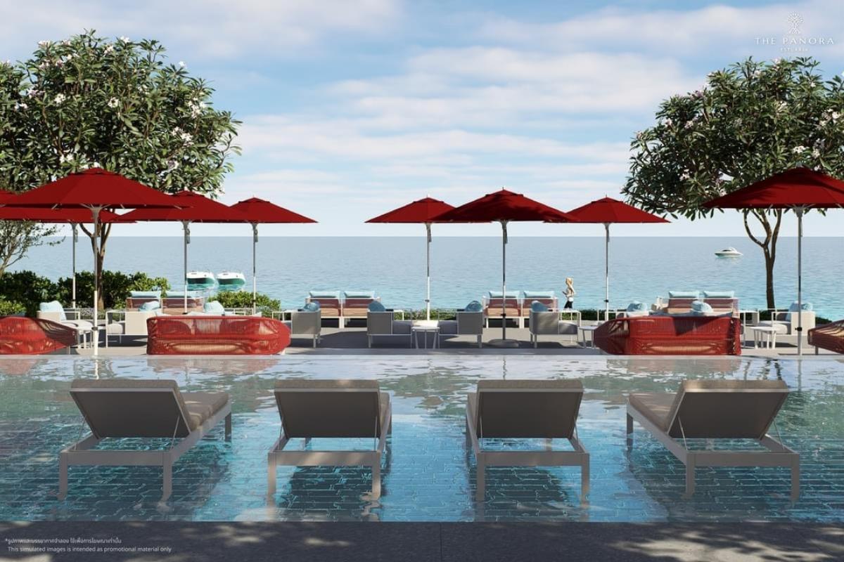 ขายคอนโดพัทยา บางแสน ชลบุรี สัตหีบ : New Project 𝐁𝐞𝐚𝐜𝐡𝐟𝐫𝐨𝐧𝐭 in Pattaya✨ 𝑷𝒓𝒆-𝑺𝒂𝒍𝒆 The Panora Estuaria Luxury Beachfront Condominium