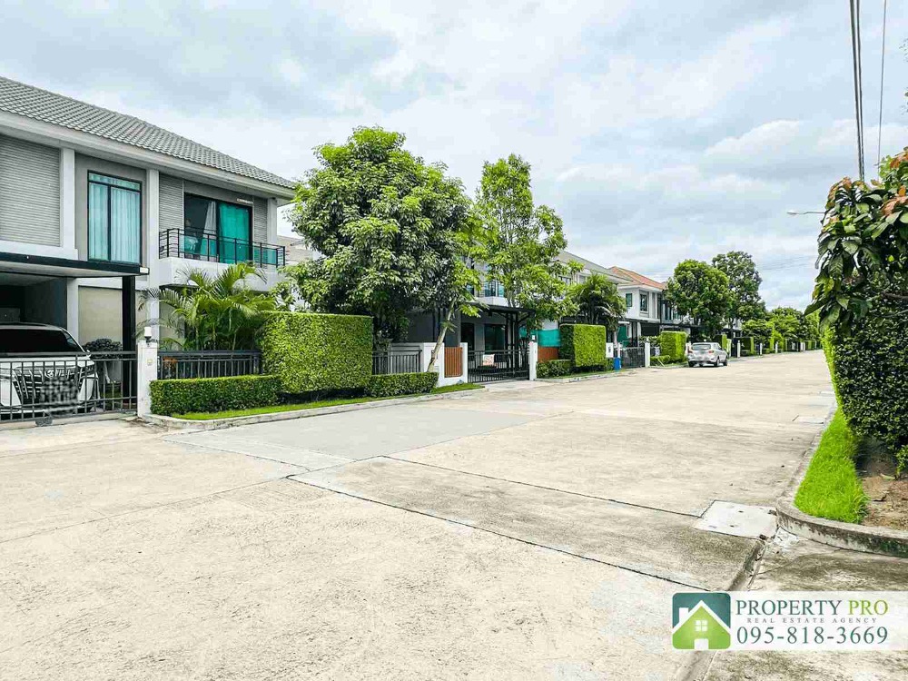 For SaleHouseLadkrabang, Suwannaphum Airport : House for Sale Life Bangkok Boulevard Wongwaen Onnut 2, 4 bedroom 52 sqw 206 sqm Near Suvarnabhumi Airport, Onnut, Prawet, Pattanakarn, Chaloem Phrakiat Rama 9, Lat Krabang, Kanchanaphisek, Motorway : SL24S-010