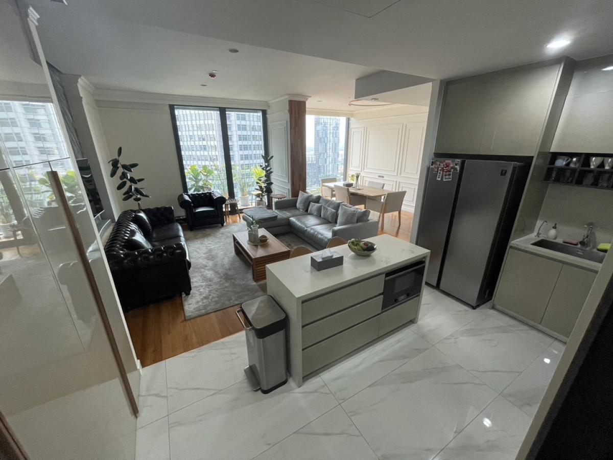 ให้เช่าคอนโดสุขุมวิท อโศก ทองหล่อ : Rental : Laviq Sukhumvit 57 , 2 Bed 2 Bath , 115 S.qm , 24th Floor