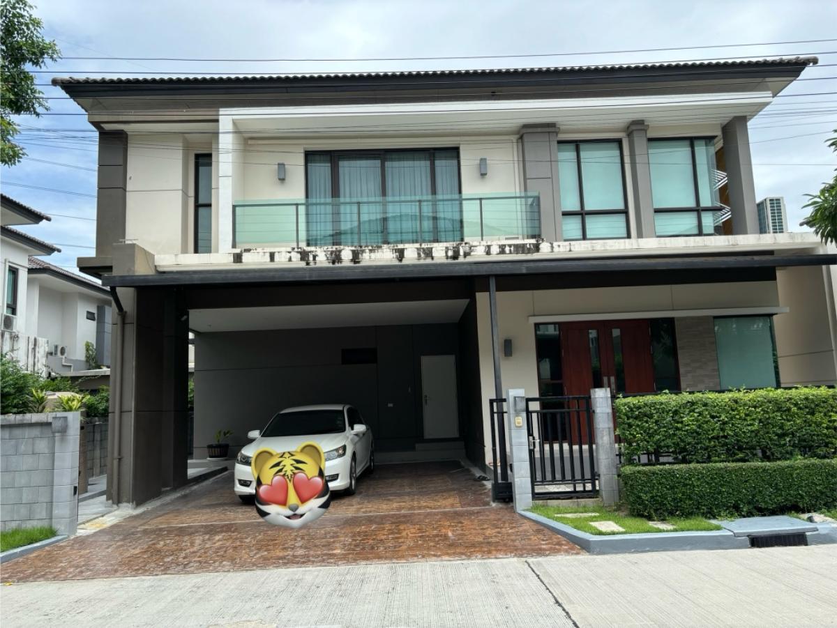 For RentHouseBangna, Bearing, Lasalle : Single house for rent, The City Bangna, Km.7