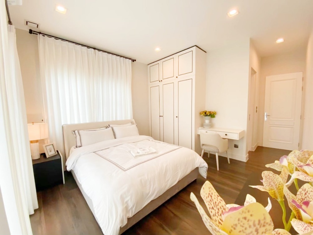 For RentHouseVipawadee, Don Mueang, Lak Si : Single house for rent, Nantawan Ramindra-Phahonyothin 50, 4 bedrooms, 4 bathrooms, 85 sqw, luxurious, fully furnished.