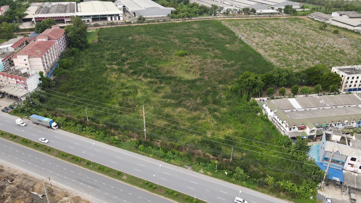 ขายที่ดินอยุธยา : ขายที่ดิน ติดถนนใหญ่ ถ.อุดมสรยุทธ์ อยุธยา Land for sale near Bang Pa-in Industrial Estate 1.5 km