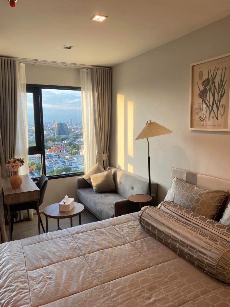 ให้เช่าคอนโดท่าพระ ตลาดพลู วุฒากาศ : 👑 Life Sathorn Sierra 👑 ให้เช่าห้องสวยแต่งครบ ขนาด 28 ตรม. วิวสวยไม่บล็อค มีเฟอร์นิเจอร์และเครื่องใช้ไฟฟ้า พร้อมอยู่