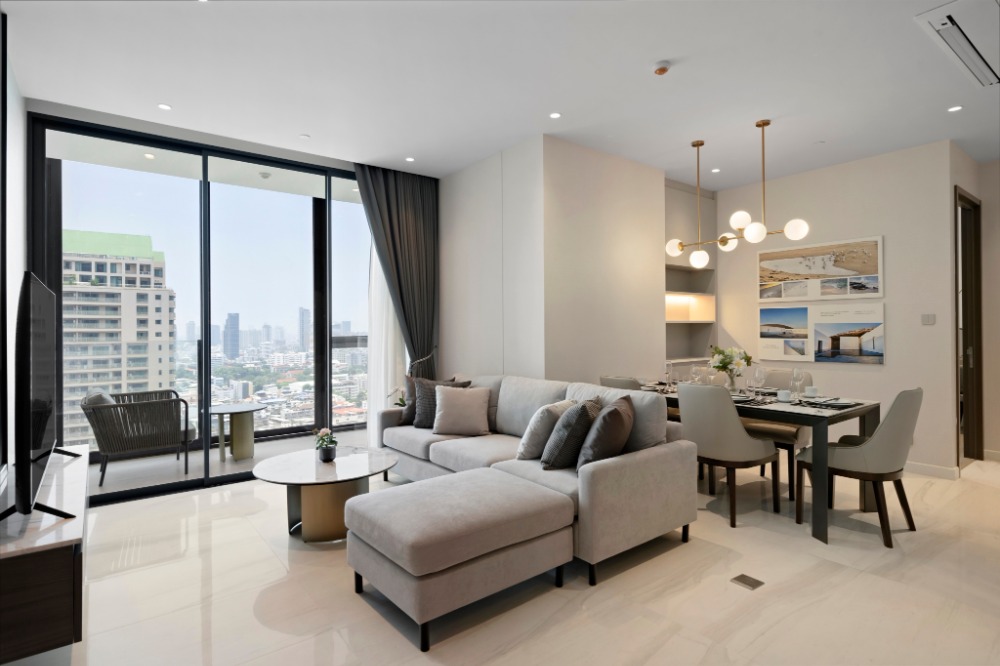 ให้เช่าคอนโดสาทร นราธิวาส : Supalai Icon Sathorn⭐Serviced Residence⭐3 Bedroom⭐130 Sq.m⭐MRT Lumpini