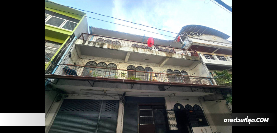 For SaleHouseRatchadapisek, Huaikwang, Suttisan : Single house for sale, 3-story house with land for sale, area 39 sq m, Huai Khwang area, Soi Pracha Songkroh 31, 46.8 sq m, 39 sq m.