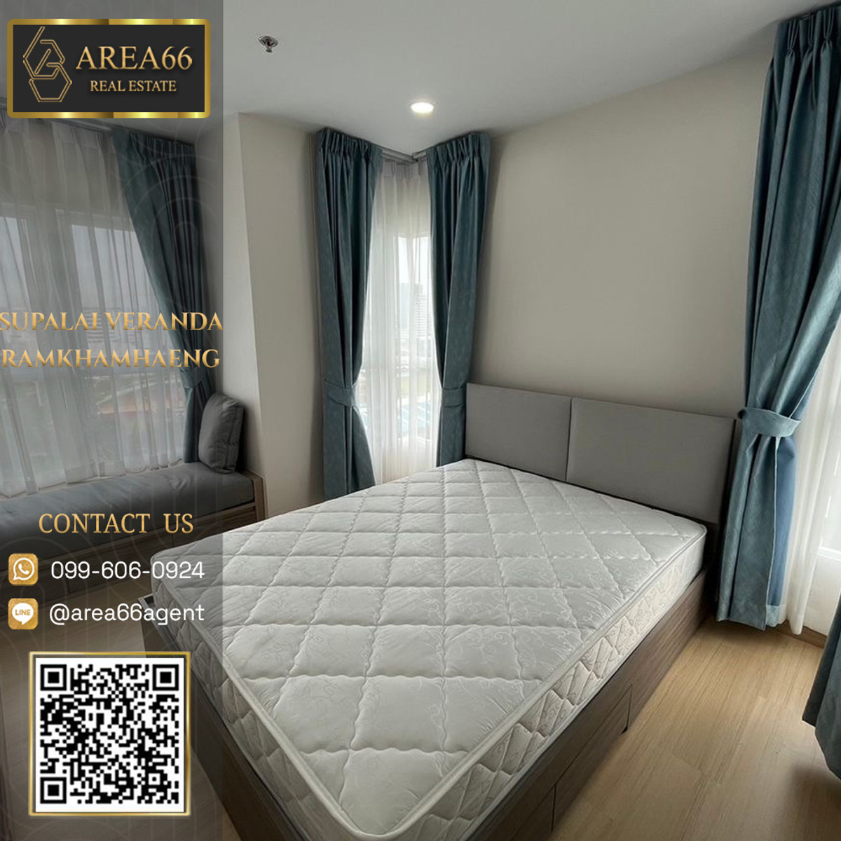 For SaleCondoRamkhamhaeng, Hua Mak : 🔥For sale!! Condo Supalai Veranda Ramkhamhaeng