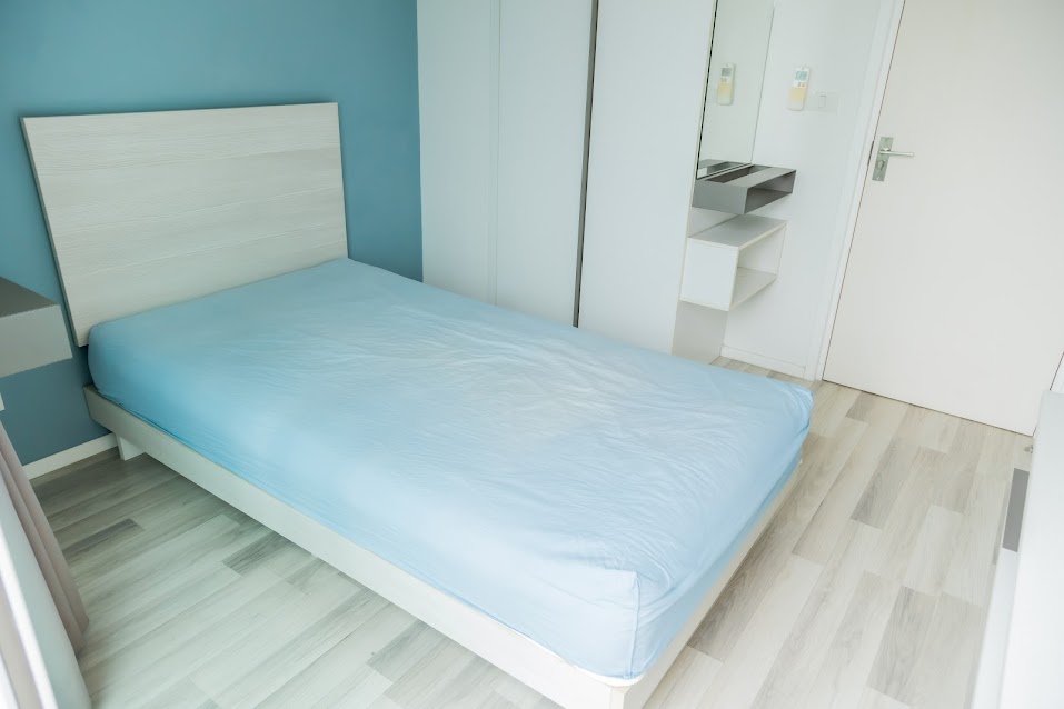 ขายคอนโดท่าพระ ตลาดพลู วุฒากาศ : รหัสทรัพย์ BH0064  The Key สาทร-ราชพฤกษ์ ห้องขนาด 50 ตร.ม. แบบ 2 ห้องนอน 1 ห้องน้ำ ชั้น 2