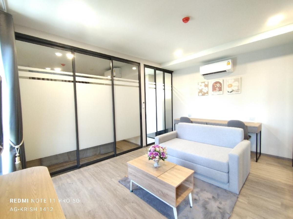 For RentCondoPhutthamonthon, Salaya : 🏙️Corner room for rent, high floor @Salaya one, furniture, electrical appliances **with washing machine** Contact📲or Line: 0616395225