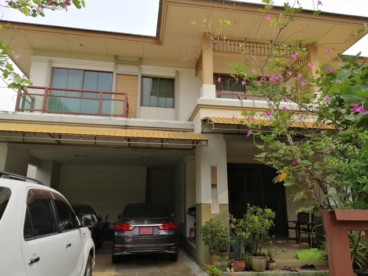 ขายบ้านบางนา แบริ่ง ลาซาล : เศรษฐศิริบางนา กม.7 116.4ตรว. หลังมุม