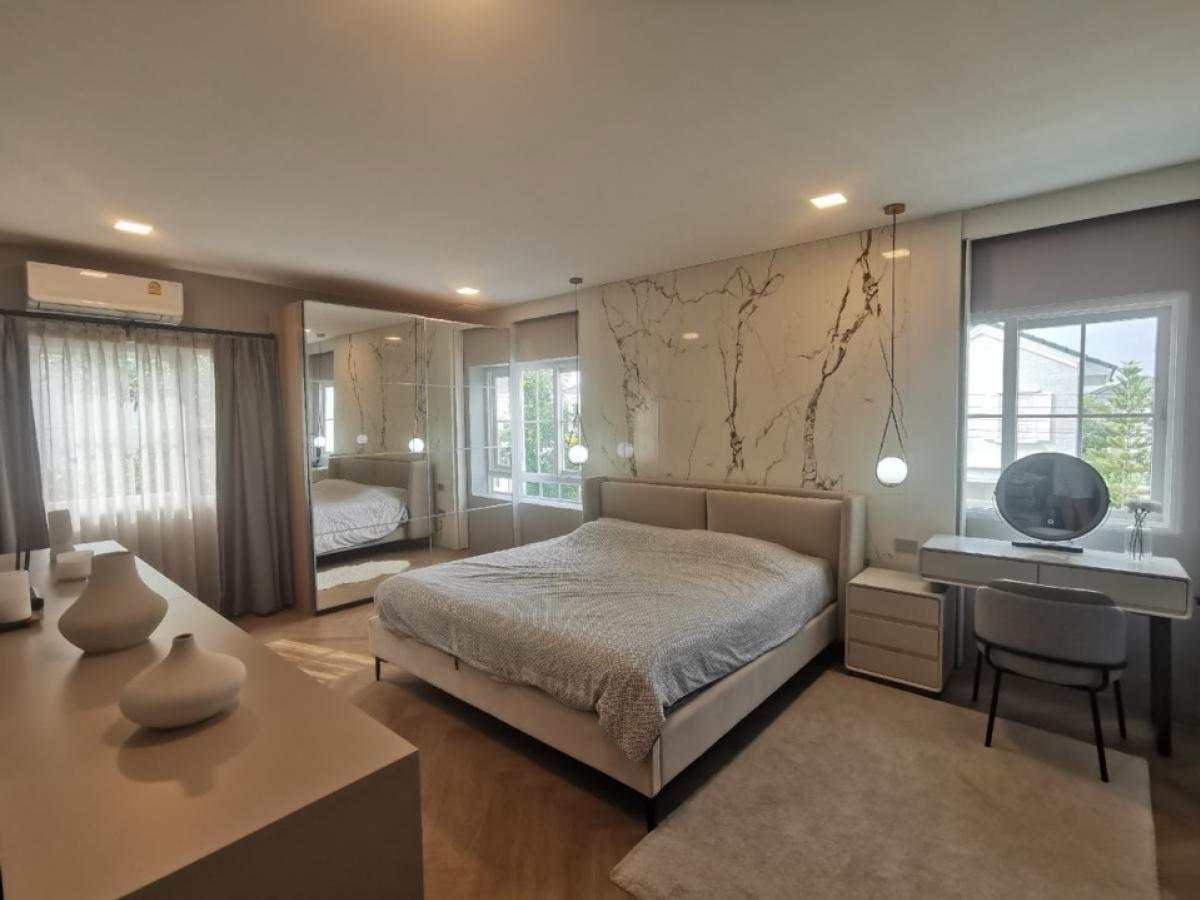 For RentHouseBangna, Bearing, Lasalle : (August 2025 vacant)House for rent at Chaiyapreuk Bangna KM15