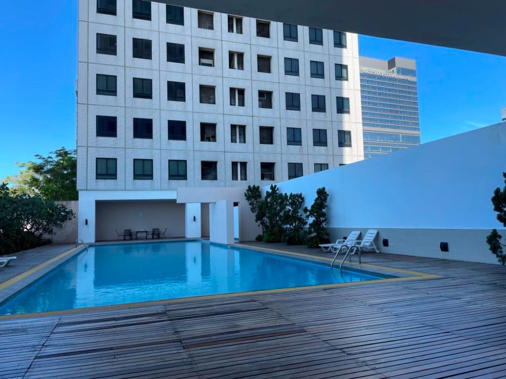 For RentCondoKasetsart, Ratchayothin : Elephant Towers size 62 sq m., renovated with 2 bedrooms, 1 bathroom, 1 living room, 1 kitchen, fully furnished.