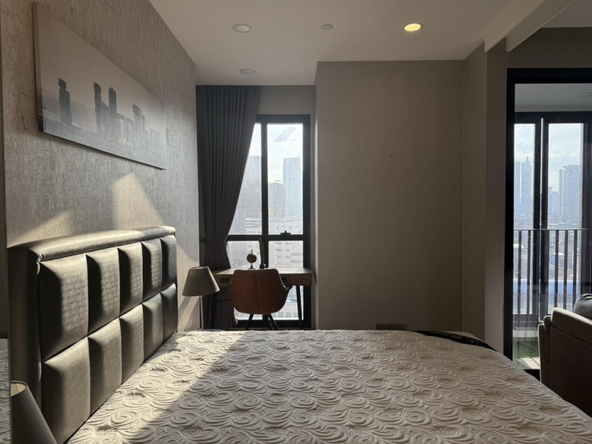 ให้เช่าคอนโดสยาม จุฬา สามย่าน : ห้องใหม่พร้อมปล่อยเช่า!!  1Bed 34.5Qm.  26K กับคอนโดลัคชูสุดตรงข้าม CU นัดชมโครงการ064-4534697