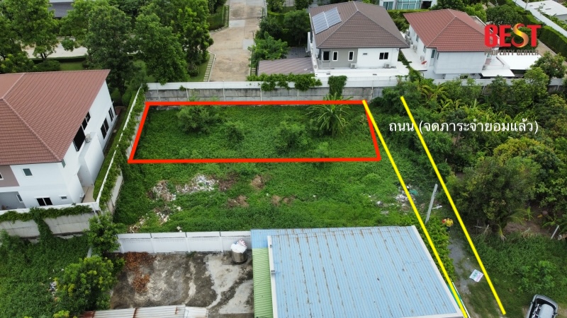 For SaleLandPhutthamonthon, Salaya : Empty land for sale, 78 wa, Soi Sala Thammasop 33, already filled, selling cheap.