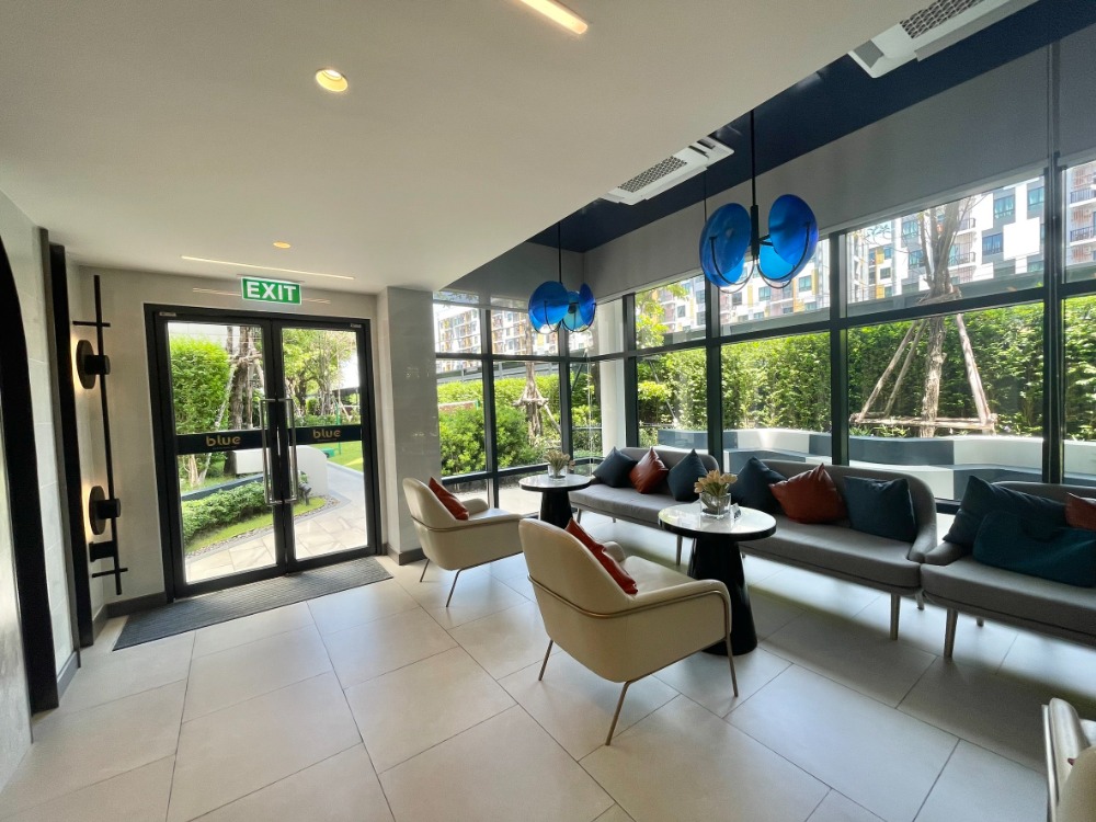 ให้เช่าคอนโดบางนา แบริ่ง ลาซาล : ให้เช่า BLUE สุขุมวิท 105 ห้องใหม่  สะดวกสบายพร้อมย้ายเข้าอยู่ได้ทันที  