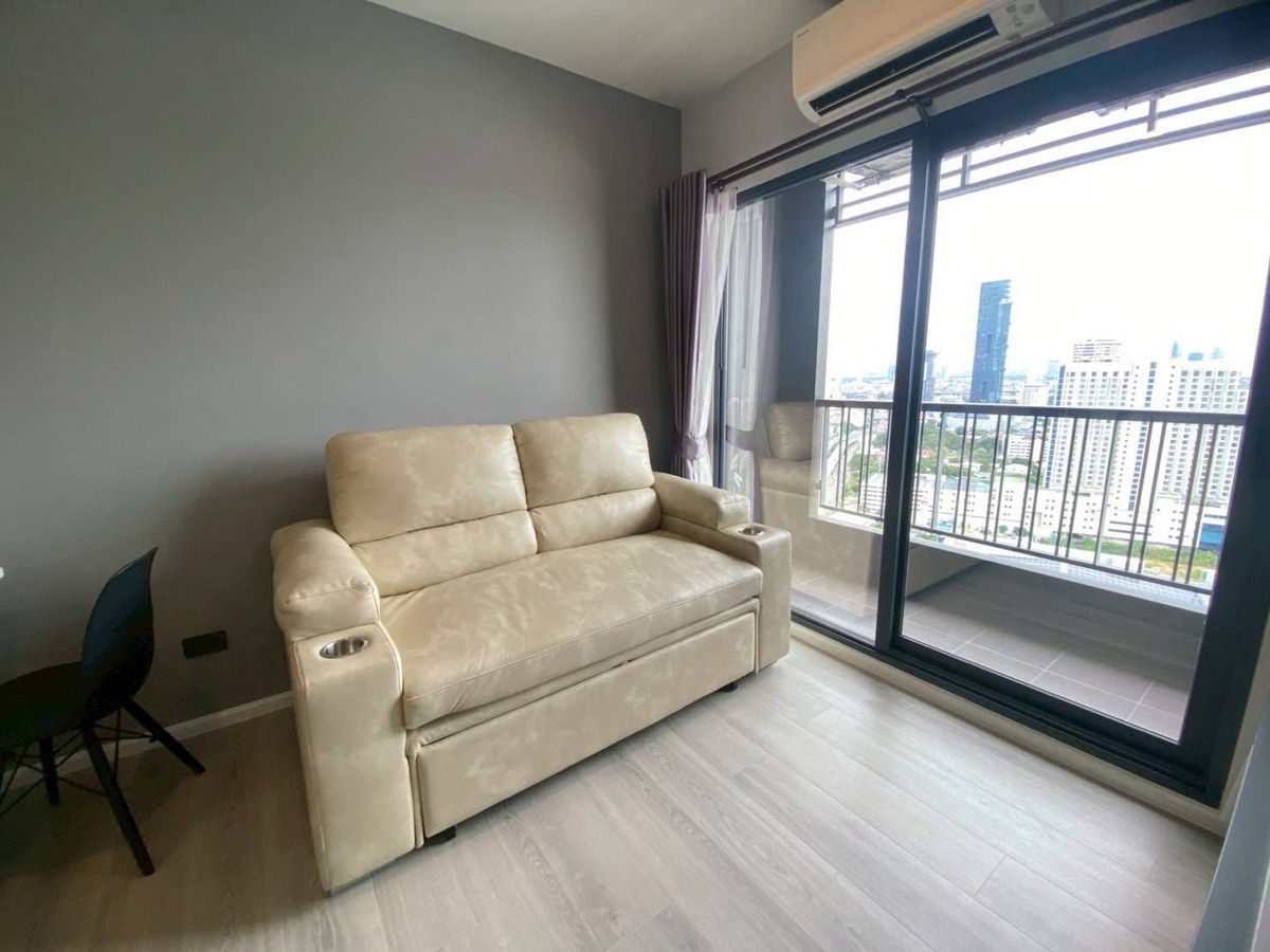 For RentCondoRama3 (Riverside),Satupadit : 🔥For rent, high floor, beautiful view, new room, The Key Rama 3