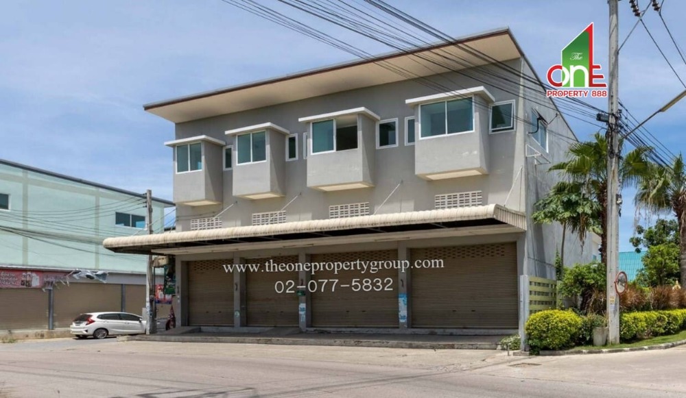 ขายอาคารพาณิชย์นครปฐม : ขายและเช่าอาคารพาณิชย์ 3 ชั้น 4 คูหาตีทะลุ ซ.ไร่ขิง 36 ถ.เพชรเกษม ไร่ขิง สามพราน นครปฐม