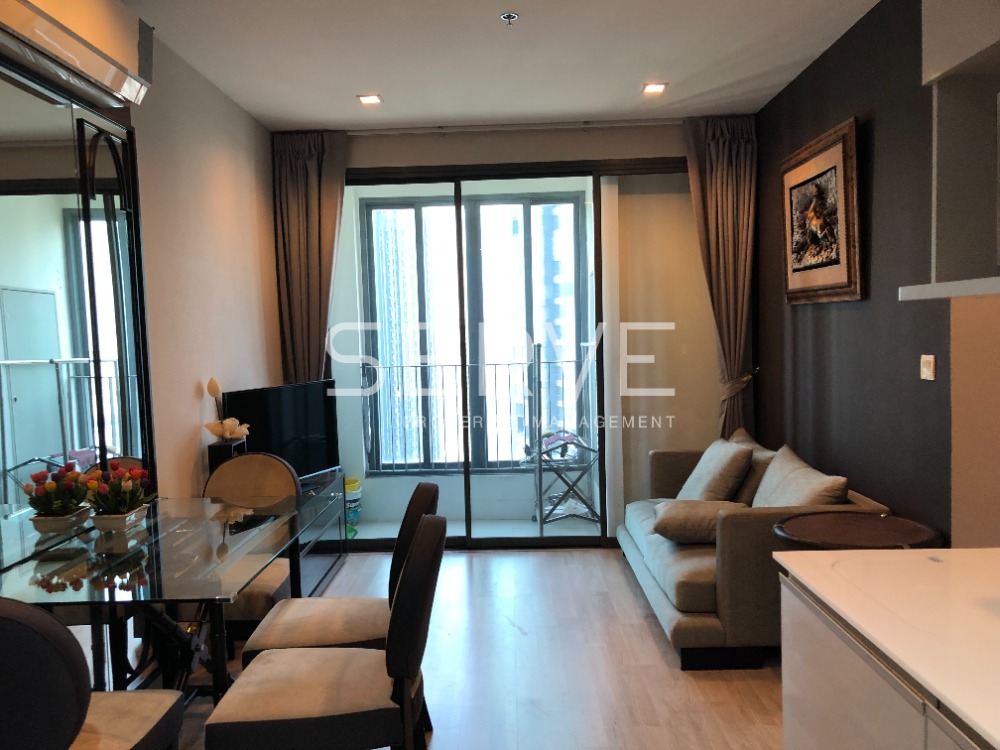 For SaleCondoRama9, Petchburi, RCA : NICE ROOM & GOOD LOCATION 2 BED CLOSE TO MRT PHRA RAM 9 250 M. @  Ideo Mobi Rama 9