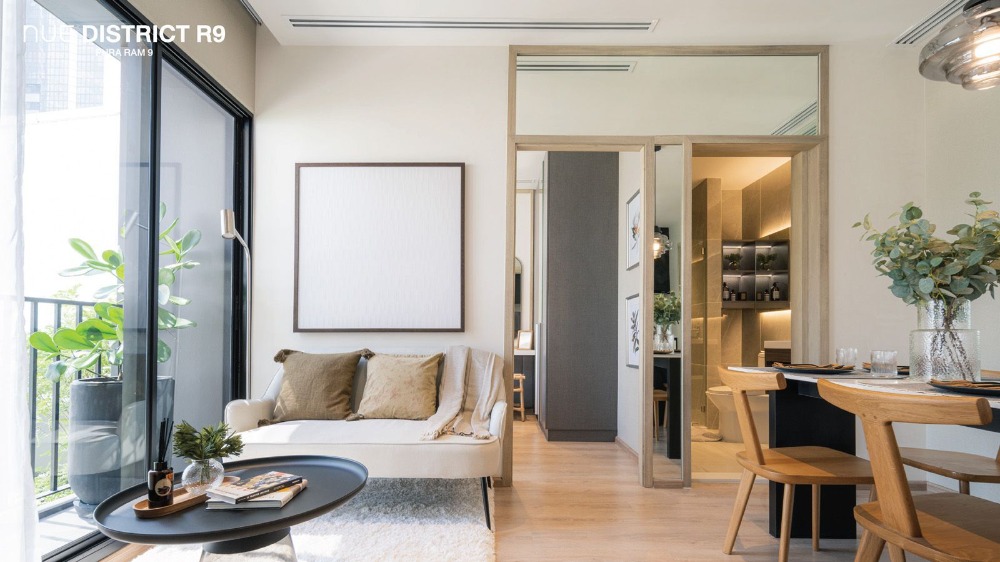 ขายดาวน์คอนโดพระราม 9 เพชรบุรีตัดใหม่ RCA : 🔥🔥ขายดาวน์ (ขายใบจอง) Nue District R9 ด่วน ราคาดีมาก ขนาด 34.8 ตรม 🔥🔥