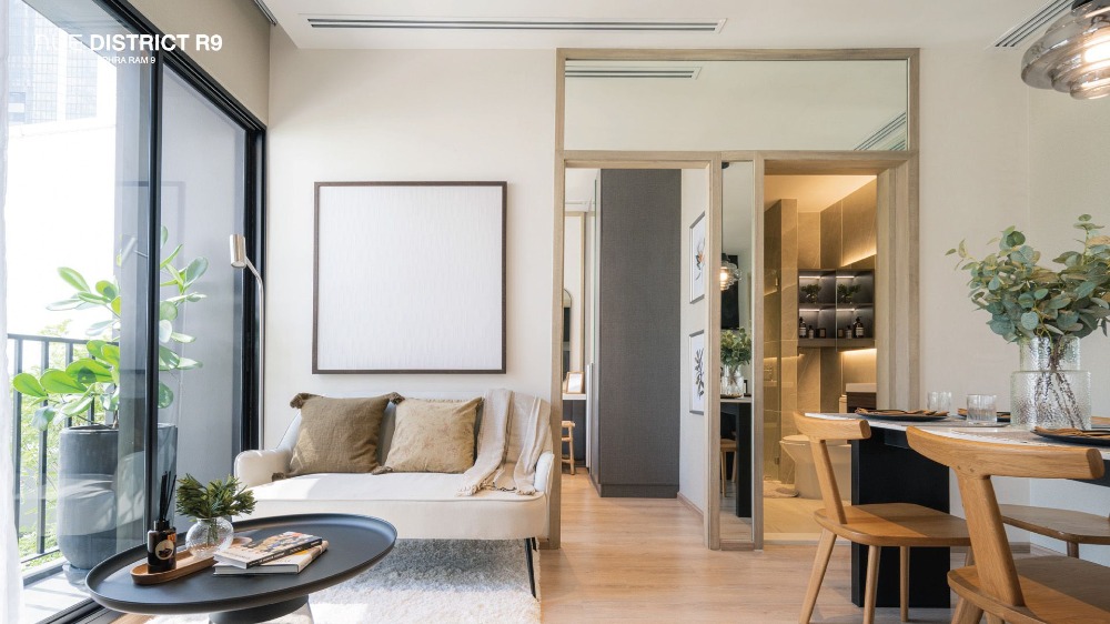 ขายดาวน์คอนโดพระราม 9 เพชรบุรีตัดใหม่ RCA : 🔥🔥ขายดาวน์ (ขายใบจอง) Nue District R9 ด่วน ราคาดีมาก ขนาด 34.8 ตรม 🔥🔥