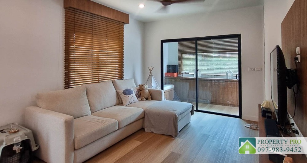 For SaleHouseBangna, Bearing, Lasalle : House for Sale Burasiri Bangna, 3 bedroom 50 sqw 113 sqm Fully Furnished Near Bang Bo, Bang Phli, Assumption University : EL24S-035