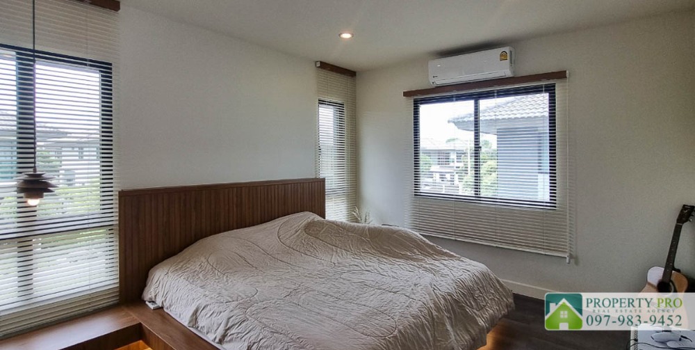 For SaleHouseBangna, Bearing, Lasalle : House for Sale Burasiri Bangna, 3 bedroom 50 sqw 113 sqm Fully Furnished Near Bang Bo, Bang Phli, Assumption University : EL24S-035