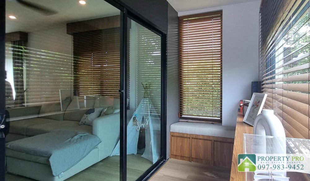 For SaleHouseBangna, Bearing, Lasalle : House for Sale Burasiri Bangna, 3 bedroom 50 sqw 113 sqm Fully Furnished Near Bang Bo, Bang Phli, Assumption University : EL24S-035