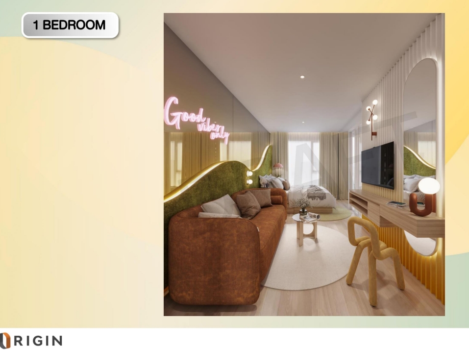 Sale DownCondoKasetsart, Ratchayothin : Down payment for sale: The Origin Phaholyothin 57 (255,500 baht) The Origin Phaholyothin 57, pet-friendly condo, close to the BTS.