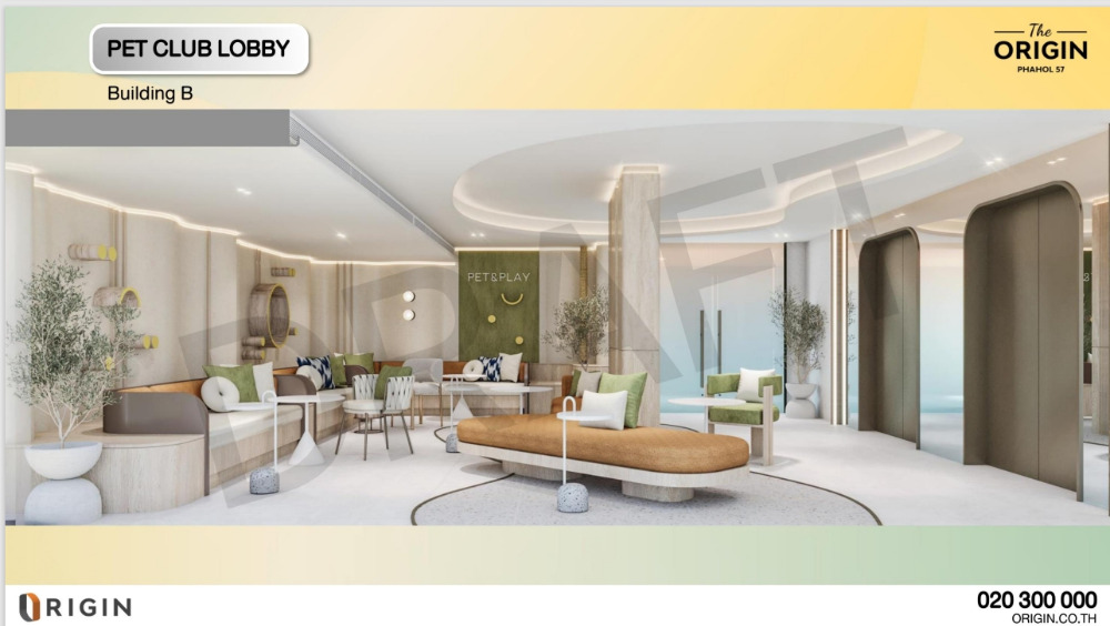 Sale DownCondoKasetsart, Ratchayothin : Down payment for sale: The Origin Phaholyothin 57 (255,500 baht) The Origin Phaholyothin 57, pet-friendly condo, close to the BTS.