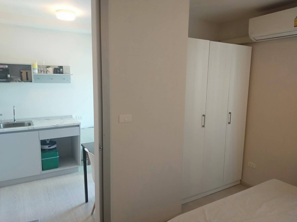 For RentCondoRamkhamhaeng, Hua Mak : hire!!! Plum Condo Ramkhamhaeng 60 Interchange 23 sq m. Price 7,500 baht with furniture and electrical appliances.