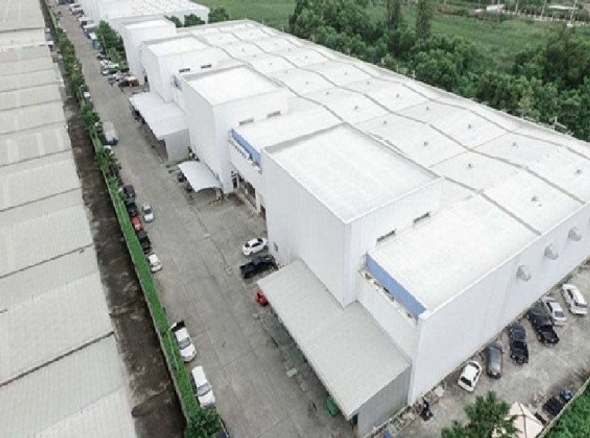 For RentWarehouseVipawadee, Don Mueang, Lak Si : Tel. 081-632-0632 Warehouse for rent with 2-story office, Soi Rangsit, Nakhon Nayok Enter the alley, not deep / Rangsit, Nakhon Nayok, Khlong 1 / Warehouse area 500 square meters / container.