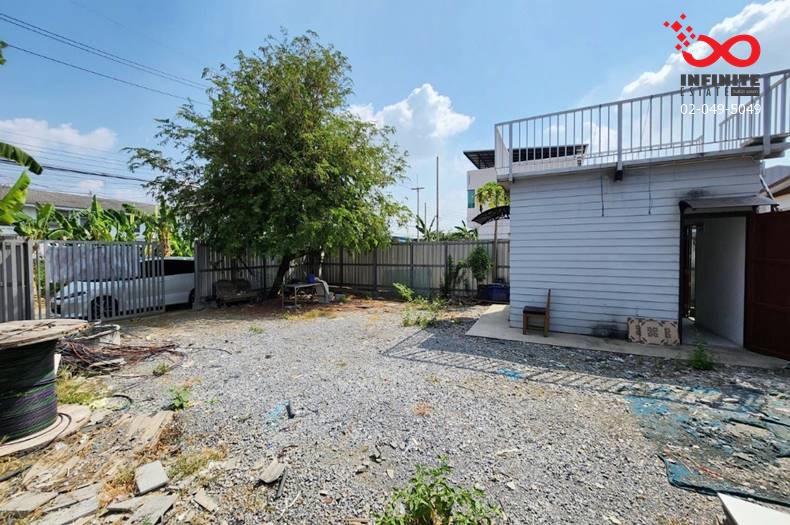 For SaleLandPathum Thani,Rangsit, Thammasat : Land for sale, 100 square wah, filled in, Soi Romsuk 8, Sai Pracharat Road, Lam Luk Ka