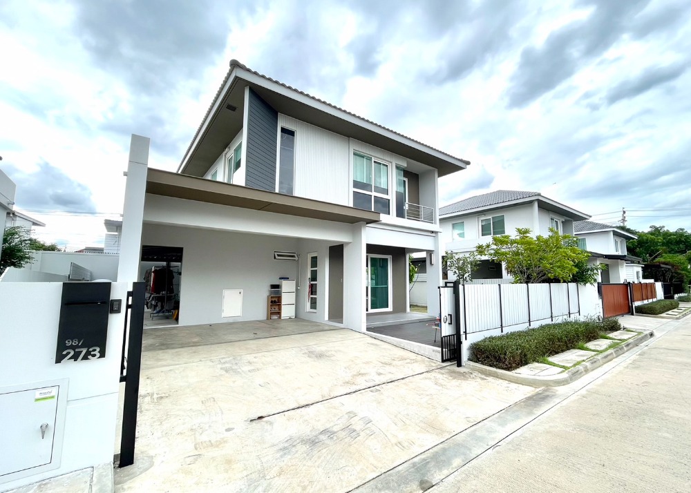 ขายบ้านนวมินทร์ รามอินทรา : ขายด่วนบ้านเดี่ยว หมู่บ้าน ชัยพฤกษ์ ทางด่วนรามอินทรา-จตุโชติ 3 ห้องนอน 2 ห้องน้ำ