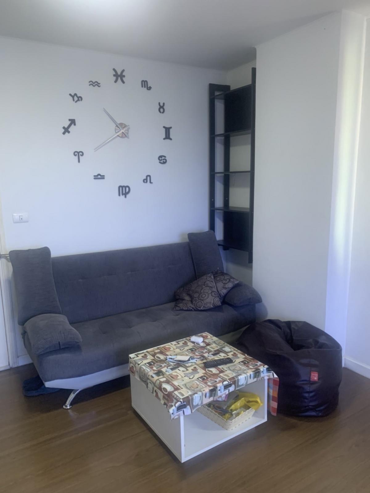 For RentCondoRama3 (Riverside),Satupadit : D Condo Sathupradit 49 fully furnished, ready to move in, 30 sq m, corner room.
