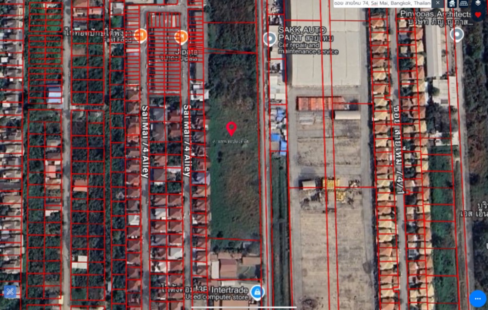 ขายที่ดินนวมินทร์ รามอินทรา : ขายที่ดินเปล่า แปลงใหญ่ 6 ไร่ ถนนสายไหม ใกล้ทางด่วนรามอินทรา