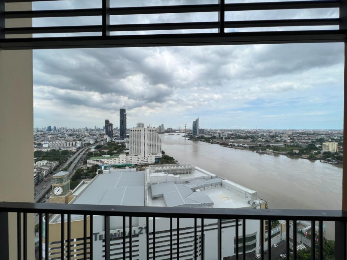 For RentCondoRama3 (Riverside),Satupadit : 🔥 For rent urgently, beautiful room, high floor, The Key Rama 3