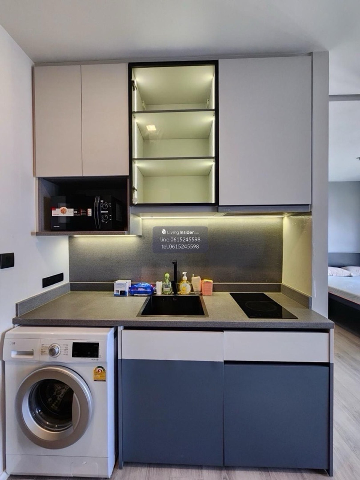 ให้เช่าคอนโดพระราม 3 สาธุประดิษฐ์ : 🔥เช่าถูกที่สุด 1ห้องนอน 1ห้องน้ำ Thekeyพระราม3