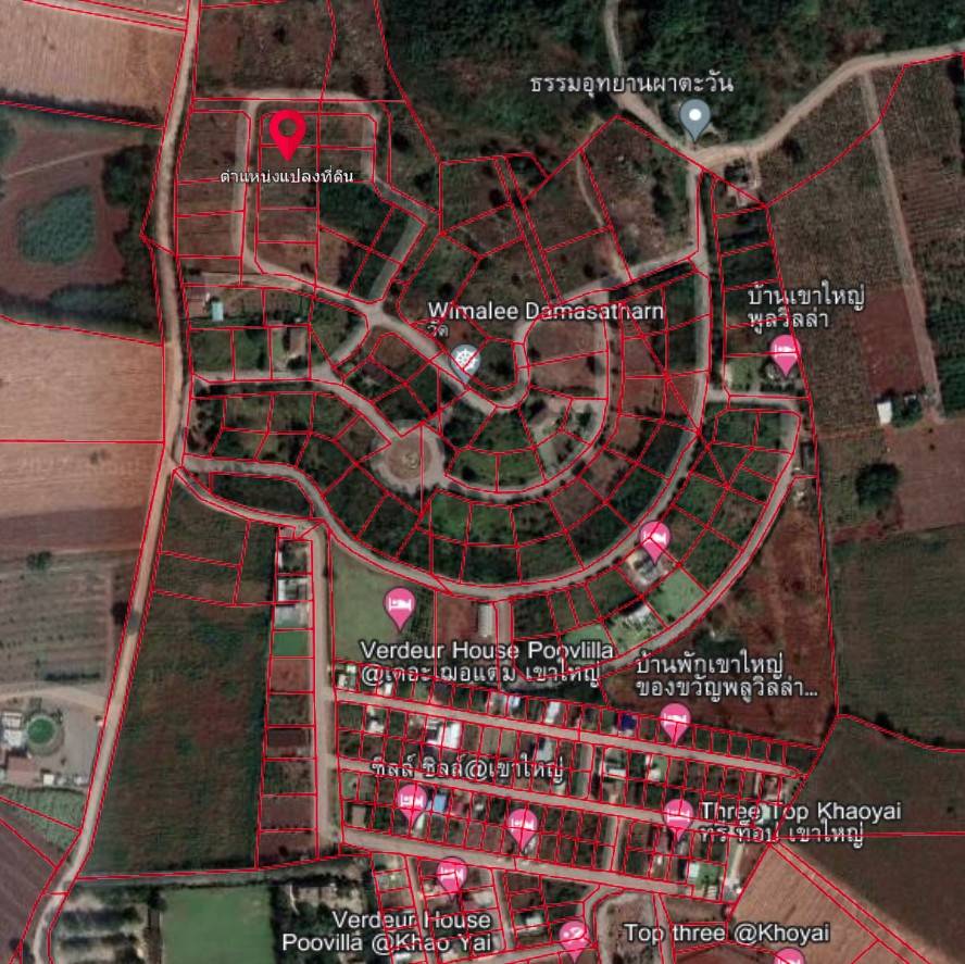 ขายที่ดินปากช่อง เขาใหญ่ : ขายที่ดินจัดสรรแปลงสวย 217ตารางวา โครงการภาตะวัน เขาใหญ่,ถูกสุดในโครงการฯ