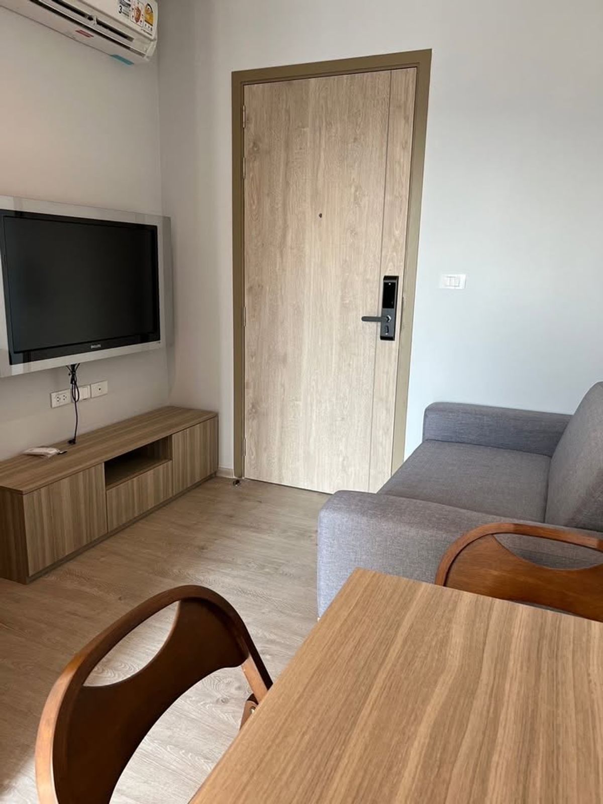 For RentCondoThaphra, Talat Phlu, Wutthakat : Condo for rent, 1 bedroom, Altitude Unicorn Sathorn-Tha Phra 🔥 Next to BTS Talat Phlu 🔥