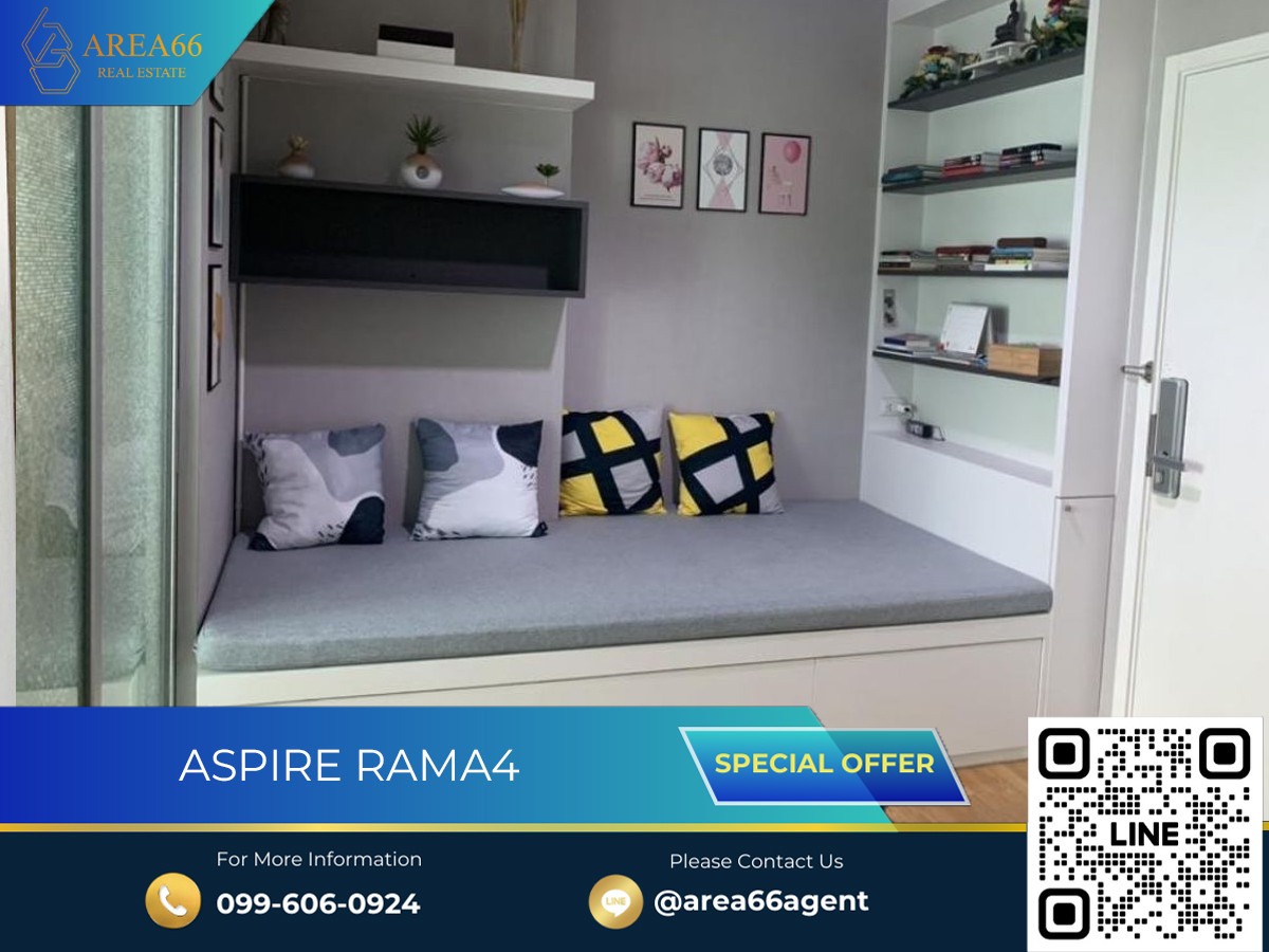 For SaleCondoKhlongtoei, Kluaynamthai : 🔥 For sale!! Condo Aspire Rama 4