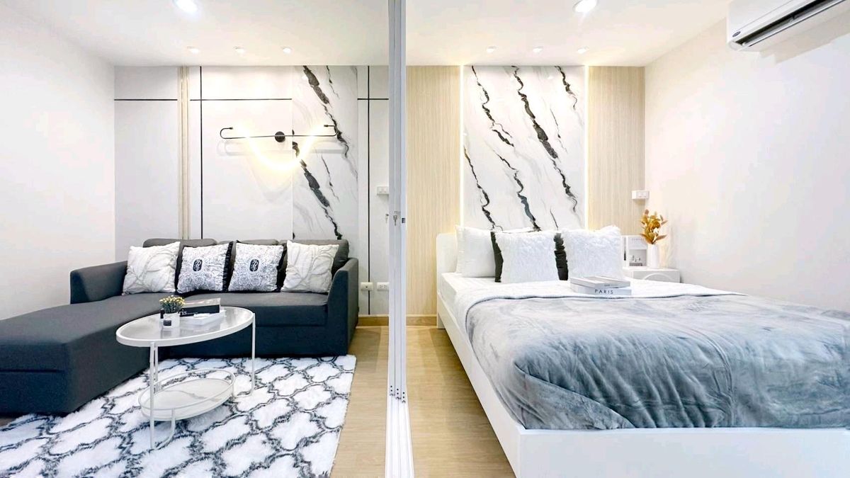 For SaleCondoChokchai 4, Ladprao 71, Ladprao 48, : 😻😻❤️❤️Rare room, near MRT Phawana, affordable price "Regent Home 12", really beautiful, true to the cover‼️👌