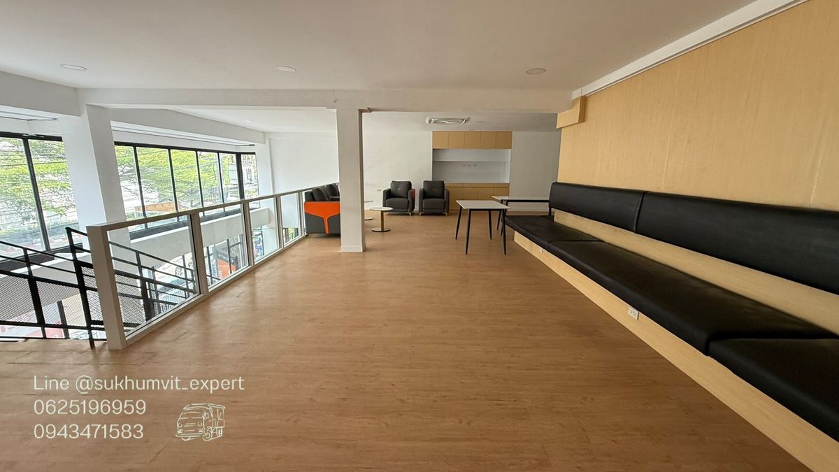 For RentRetail SpaceSukhumvit, Asoke, Thonglor : Ekkamai space for rent Suitable for restaurants, grills, cafes, and businesses that dont use loud noises only.
