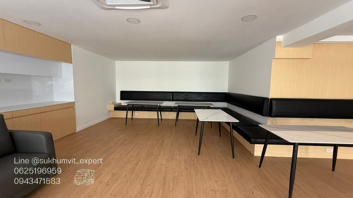 For RentRetail SpaceSukhumvit, Asoke, Thonglor : Ekkamai space for rent Suitable for restaurants, grills, cafes, and businesses that dont use loud noises only.