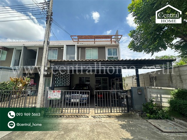 For SaleTownhomePathum Thani,Rangsit, Thammasat : Townhouse Areeya The Color Rangsit - Khlong 4, low price.
