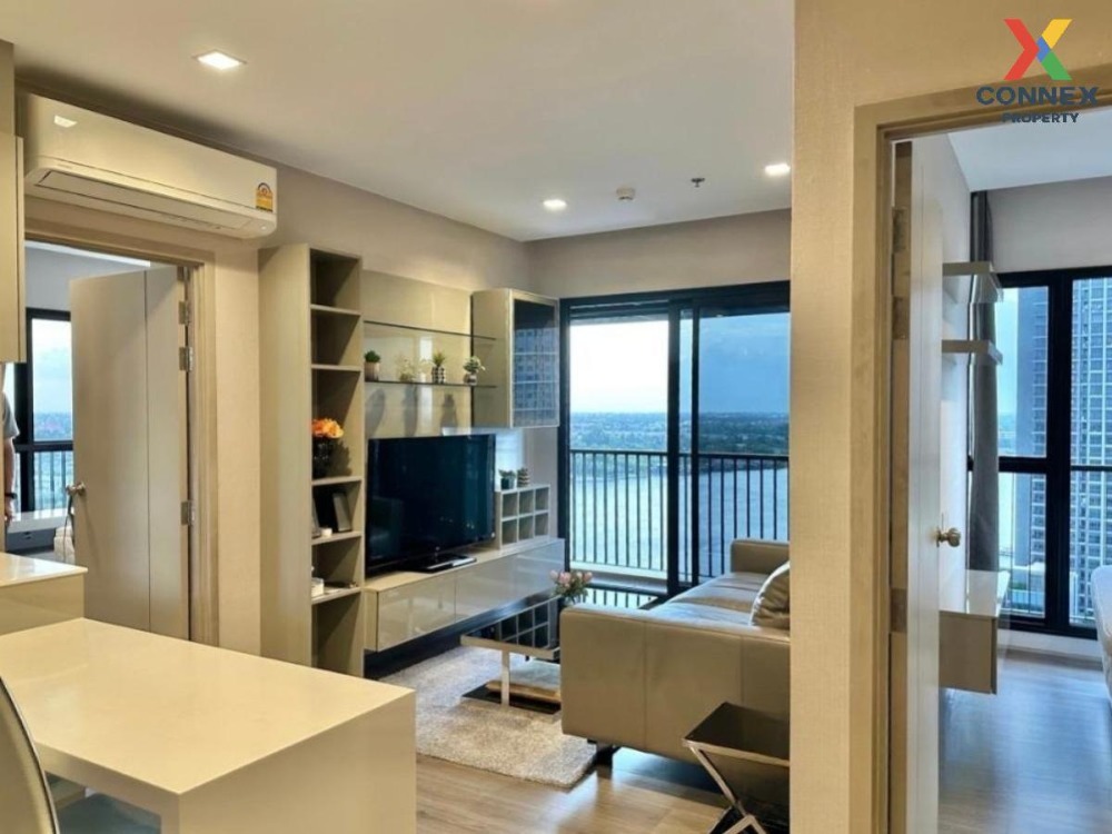For SaleCondoRattanathibet, Sanambinna : For Sale Condo , The Politan Rive , MRT-Phra Nang Klao Bridge , Bang Kraso , Mueang Nonthaburi , Nonthaburi , CX-110701