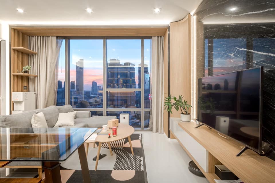 ให้เช่าคอนโดสาทร นราธิวาส : Condo for rent. The Bangkok Sathorn 1 Bedroom 1 Bathroom size 68 Square metre.